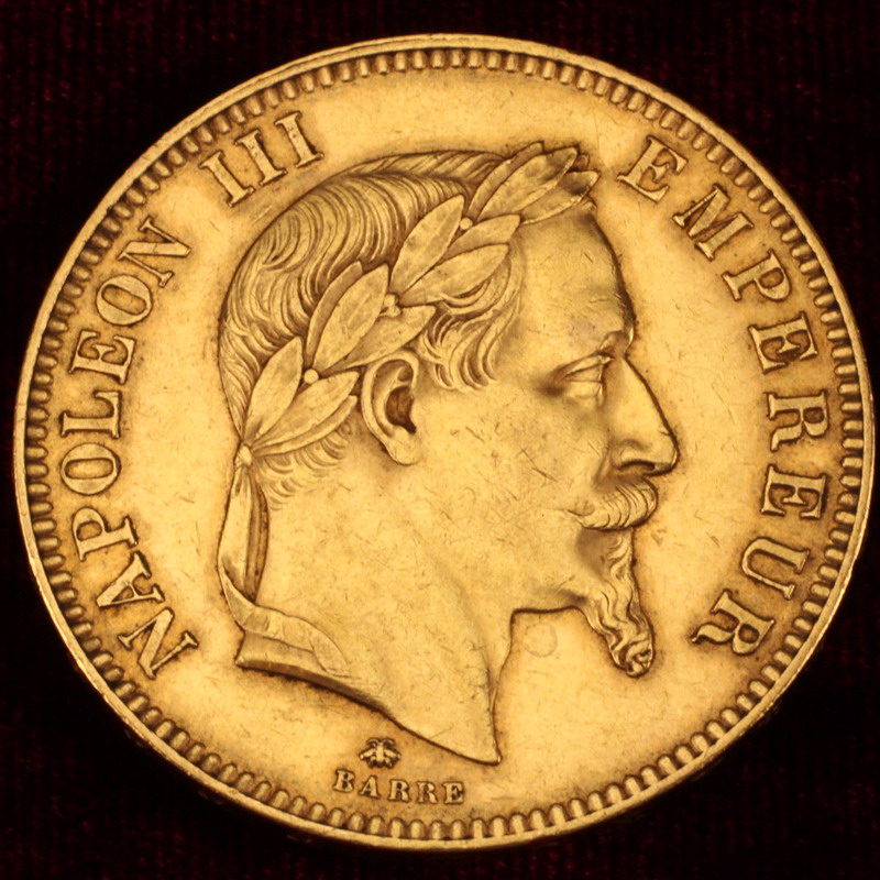 フランス ナポレオン三世 100フラン金貨について - アンティークコイン・金貨・銀貨の買取 ルナコイン