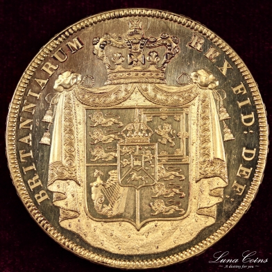 1826 George4 5pound gold proof rev1