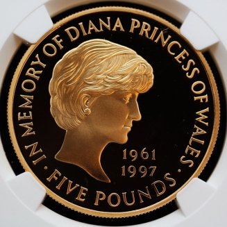 diana GB 1999 5 pounds