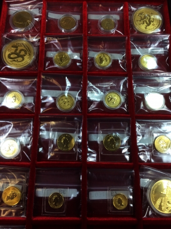 gold coins