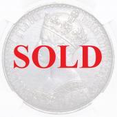 イギリス　1847年　ビクトリアヴィクトリア　ゴチックゴシッククラウン銀貨　グレートブリテン　NGC PROOF DETAILS