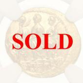 古代ギリシャ(エジプト) BC54 トラキアもしくはスキタイ　スターテル 金貨 NGC MS 4/5, 4/5