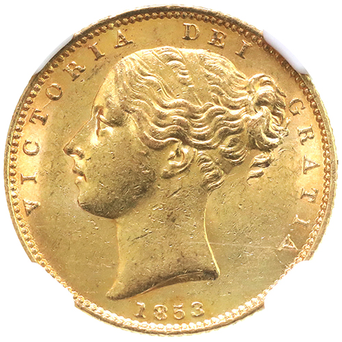 NGC MS61】1895 オーストラリア ソブリン 金貨 ベール ビクトリア