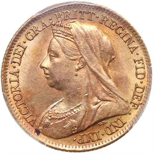 イギリス 1899年 ハーフソブリン金貨 ヴィクトリア ビクトリア