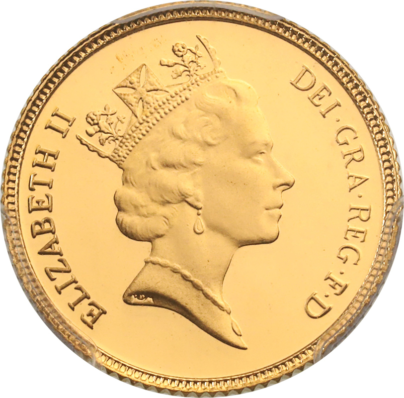イギリス ソブリン 金貨 エリザベス2世 聖ジョージと竜退治