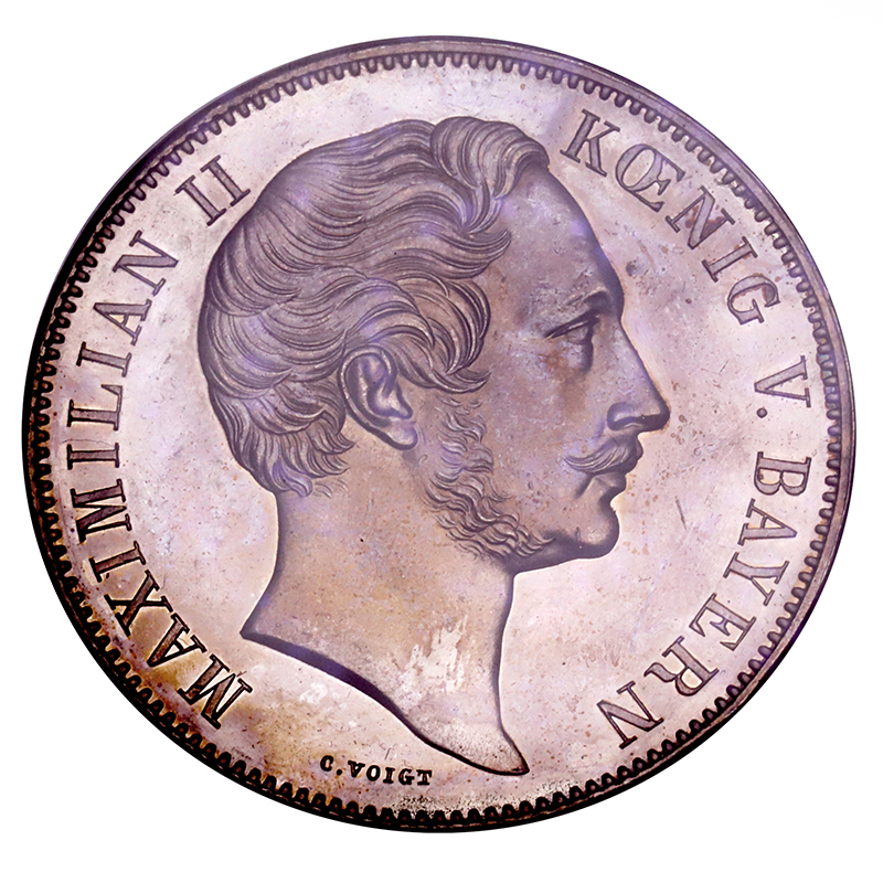 すぐったレディース福袋 バイエルン記念貨2ターラー銀貨1841年 美品VF