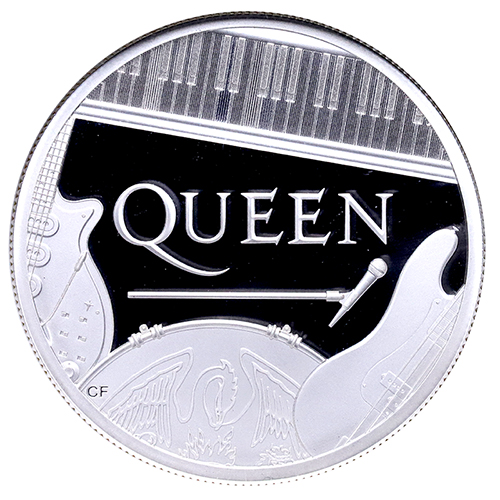 イギリス 2020年 5ポンド 2オンス プルーフ純銀貨 エリザベス2世 2020 
