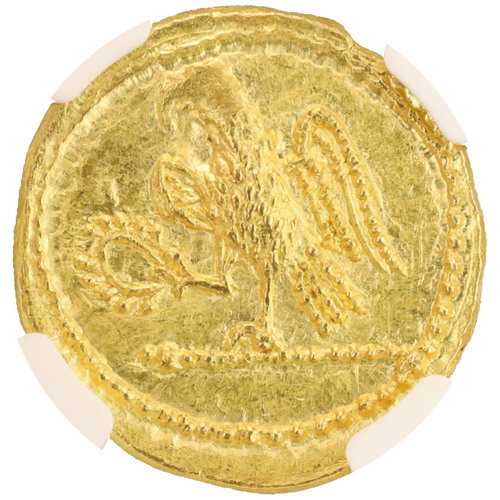 古代ギリシャ(ブルガリア、トルコ) BC54 トラキアもしくはスキタイ Coson スターテル 金貨 NGC MS 4/5, 4/5 ...