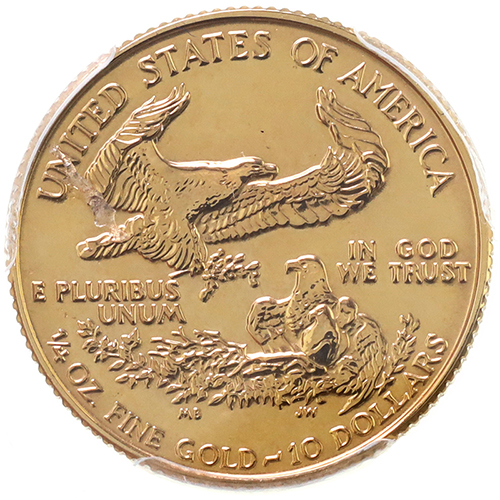 アメリカ 1986年 1/4オンス金貨 イーグル金貨 自由の女神 PCGS UNC