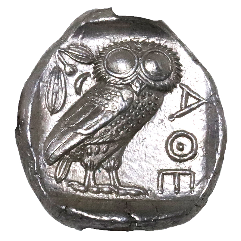 MS 5/5 4/5】紀元前440年?404年 古代ギリシャ アッティカ 女神