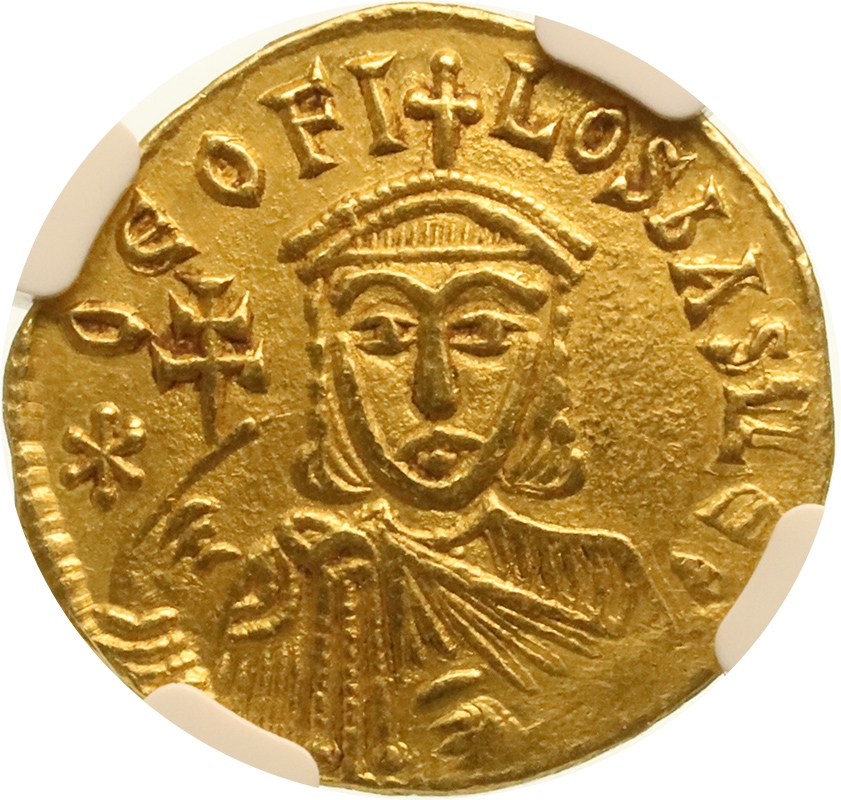 ビザンチン帝国(東ローマ帝国) AD829-842年 テオフィロス ソリデュス 