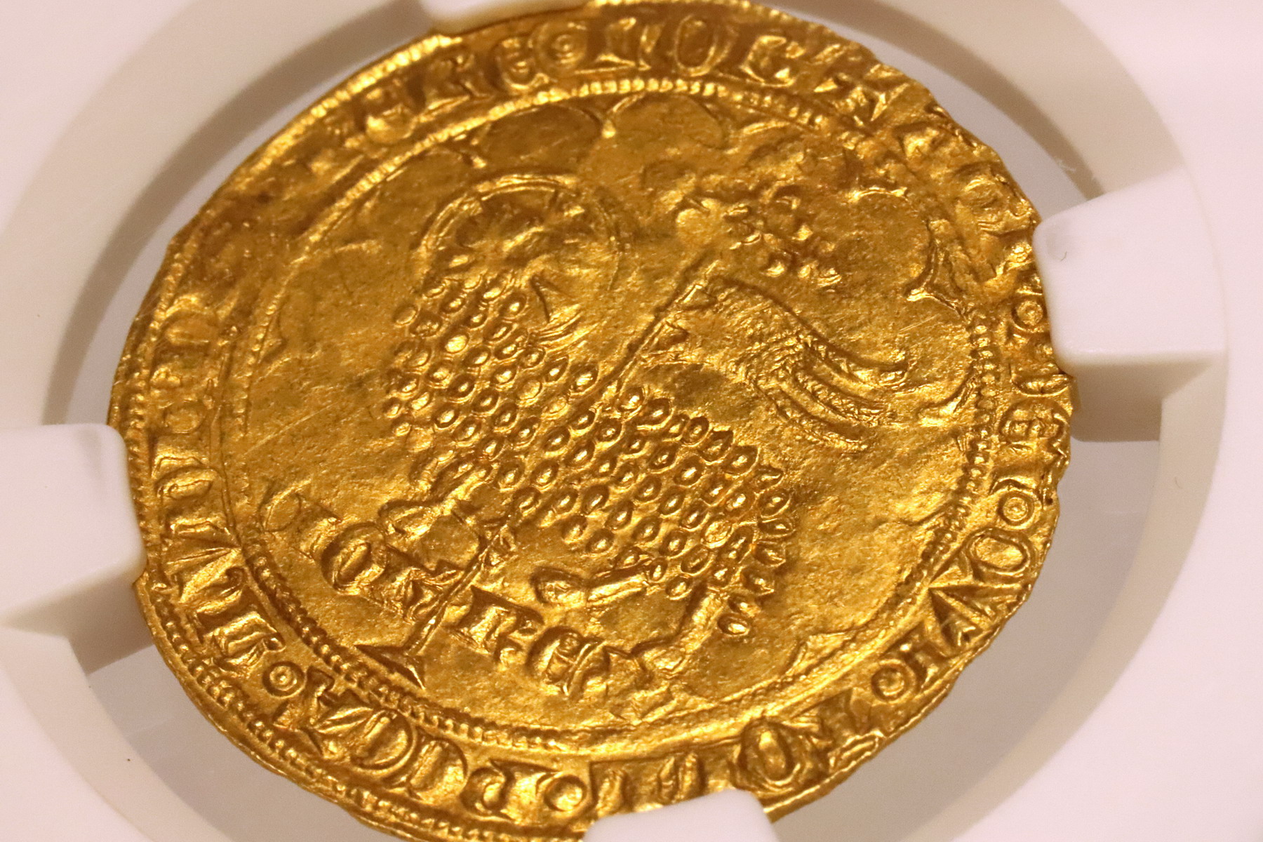 フランス 1350-64年 ムートンドール金貨 NGC MS63 UNC Jean le Bon