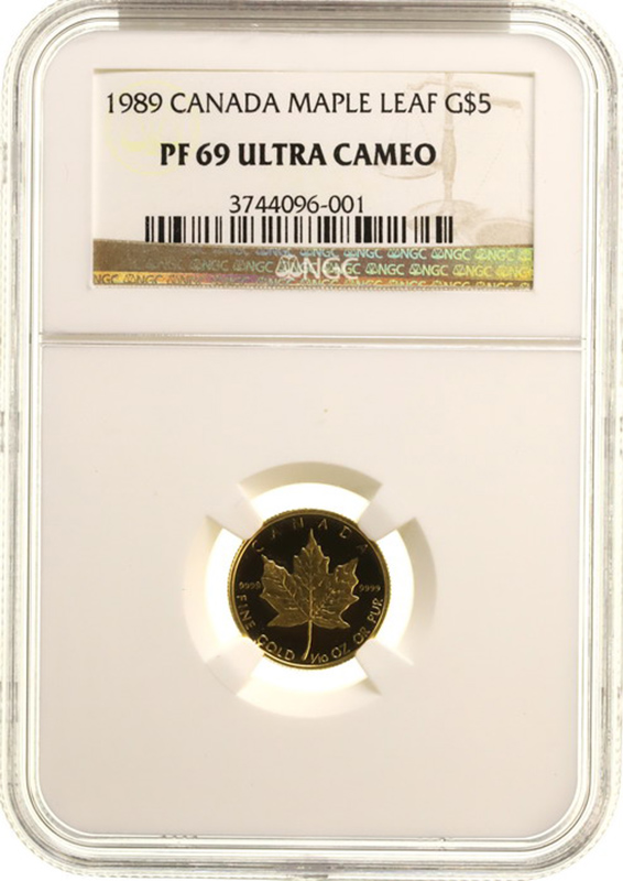 カナダ ドル オンス メイプルリーフ 金貨 エリザベス2世