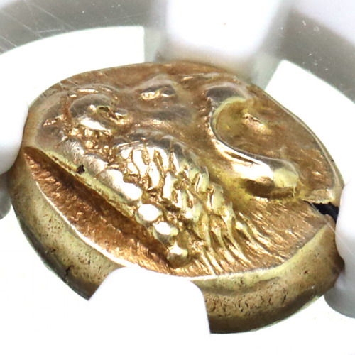 古代ギリシャ レスボス島 ミュティレネ BC521-478年 1/8スターテル 