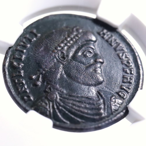 古代ローマ AD360-363年 ユリアヌス2世 2マイオリナ銅貨 シルミウム 