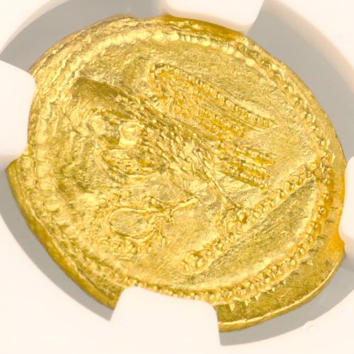 古代ギリシャ(ブルガリア、トルコ) BC54 トラキアもしくはスキタイ Coson スターテル 金貨 NGC MS 4/5, 4/5 ...