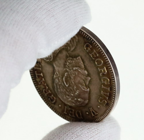 イギリス GREAT BRITAIN 1911年銘 ダブルフローリン プルーフパターン