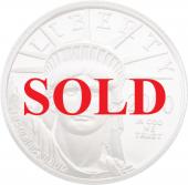 アメリカ　2000年W　25ドル　イーグル純プラチナ　白金貨　自由の女神　PCGS PR69 DCAM　ミレニアムリバティ