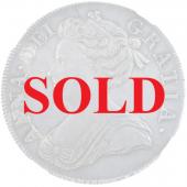 イギリス　GREAT BRITAIN アン女王　1713年　クラウン銀貨  アフターユニオン　NGC　AU58　Anne　Post-Union　Crown