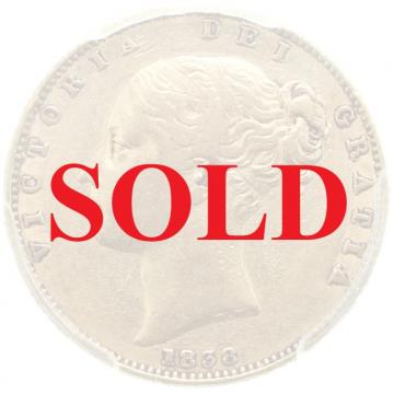 イギリス 特年1838年銘初年度発行　ソブリン金貨　ヴィクトリア　ビクトリア　Victoria ヤングヘッド　PCGS AU50