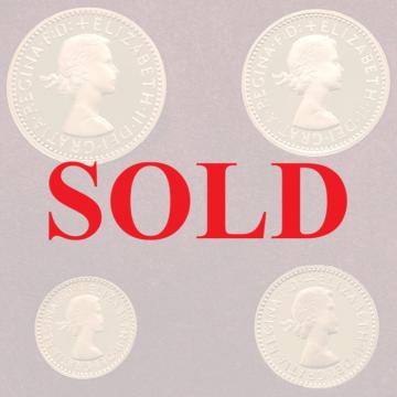 イギリス 2002年 エリザベス2世 ゴールデンジュビリー マウンディセット プルーフ金貨 4枚セット ケース入り FDC 完全未使用