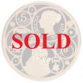 イギリス　2019年　5ポンド　プルーフ金貨　エリザベス2世　ヴィクトリア生誕200周年記念　発行限定725枚　PCGS　PR70DCAM　パーフェクト鑑定