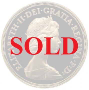 イギリス　特年 1982年　5ポンド　プルーフ金貨　エリザベス2世　PCGS PR70DCAMパーフェクト鑑定