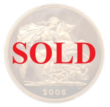 イギリス 2006年 5ポンド プルーフ金貨 エリザベス2世 PCGS PR68DCAM