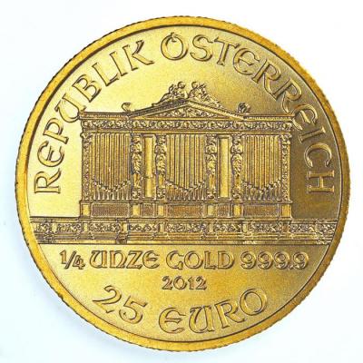オーストリア　2002　1/4オンス　ウィーン純金貨