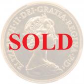 イギリス　1984年　5ポンド　エリザベス2世　金貨　PCGS　MS68