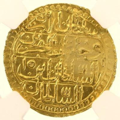 トルコ　 1789年(AH1203//13)  ZERI MAHBUB　ゼリ金貨　NGC鑑定UNC