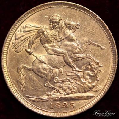 イギリス　ジョージ4世　1823年　ソブリン金貨