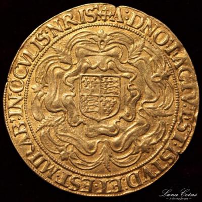 イギリス　エリザベス1世　1560-61年　ソブリン金貨