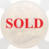 イギリス領オーストラリア　1899年銘　ソブリン金貨 シドニーミント　ヴィクトリア　ビクトリア　ヴェールドヘッドUNC未使用