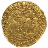フランス王国　1417年 アニュ・ドール金貨 シャルル6世 サン=ロー PCGS MS64