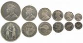  ニュージーランド 1935年　6枚プルーフ銀貨フルセット　ワイタンギ ジョージ5世 NGC鑑定　ハイグレード　レア