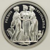 イギリス 2020年 The Great Engravers第2弾 スリーグレイセス　5ポンド 2オンス プルーフ純銀貨　エリザベス女王 NGC PF70UCAM First Releases