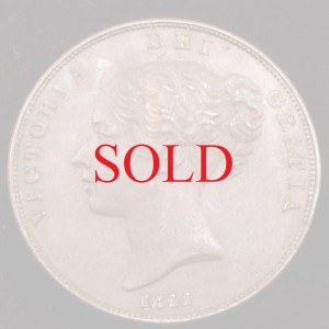 イギリス　1841年銘　ペニー銅貨　ビクトリア　お手頃価格でのご紹介