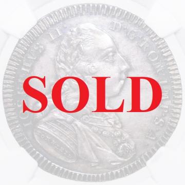 激安！ 【世界第一位】1713年 オーストリア ターラー銀貨　NGC XF40 旧貨幣/金貨/銀貨/記念硬貨