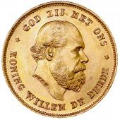 オランダ(ネザーランド)　1875　10グルデン金貨　ウィレム3世　UNC未使用
