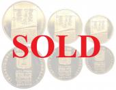 イスラエル　1973年　リロット金貨 憲法　プルーフ　BOX3枚セット 建国25周年　FDC